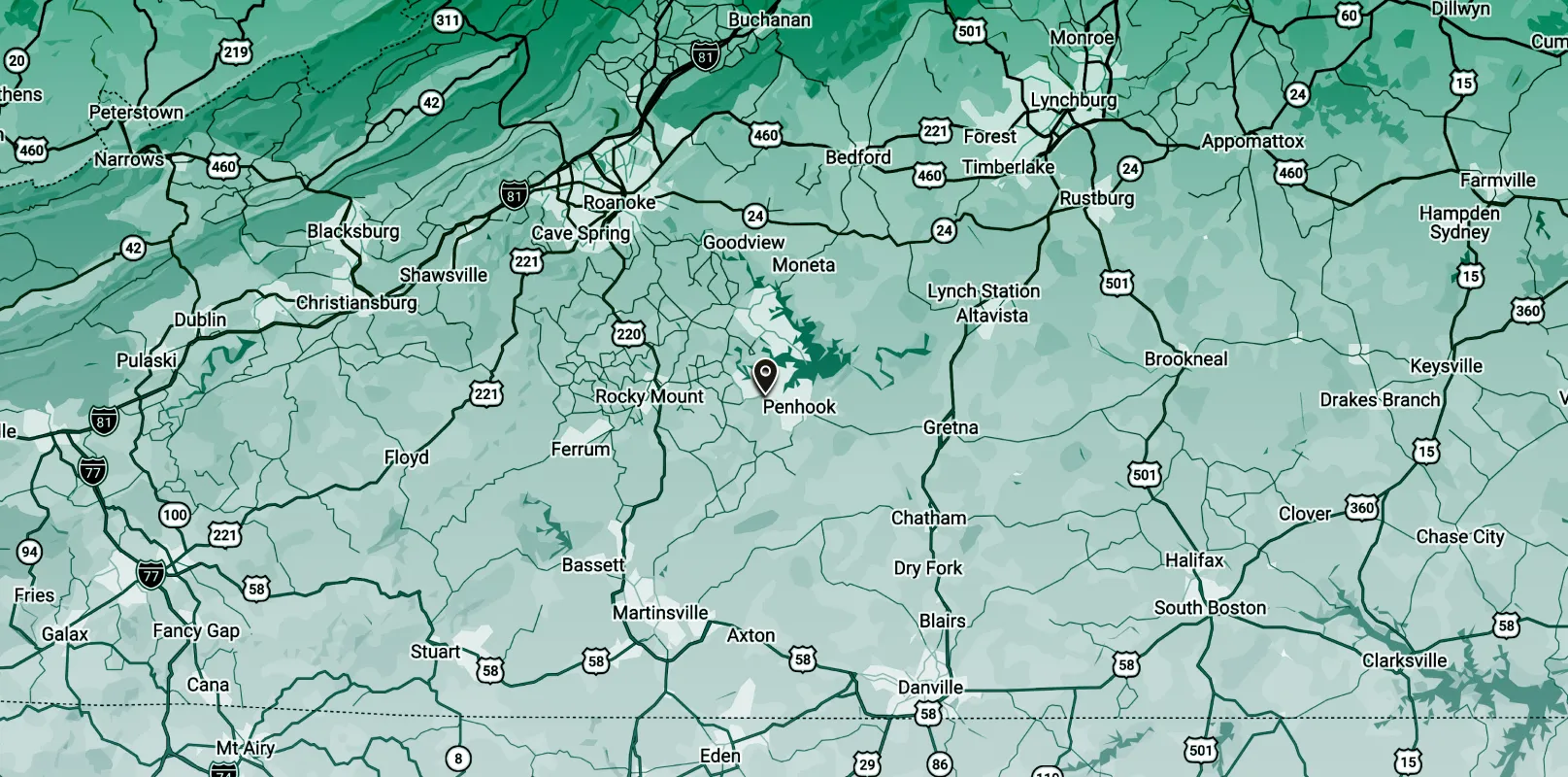 map full width